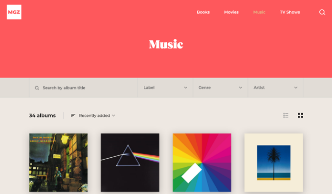 Categories Movies screenshot