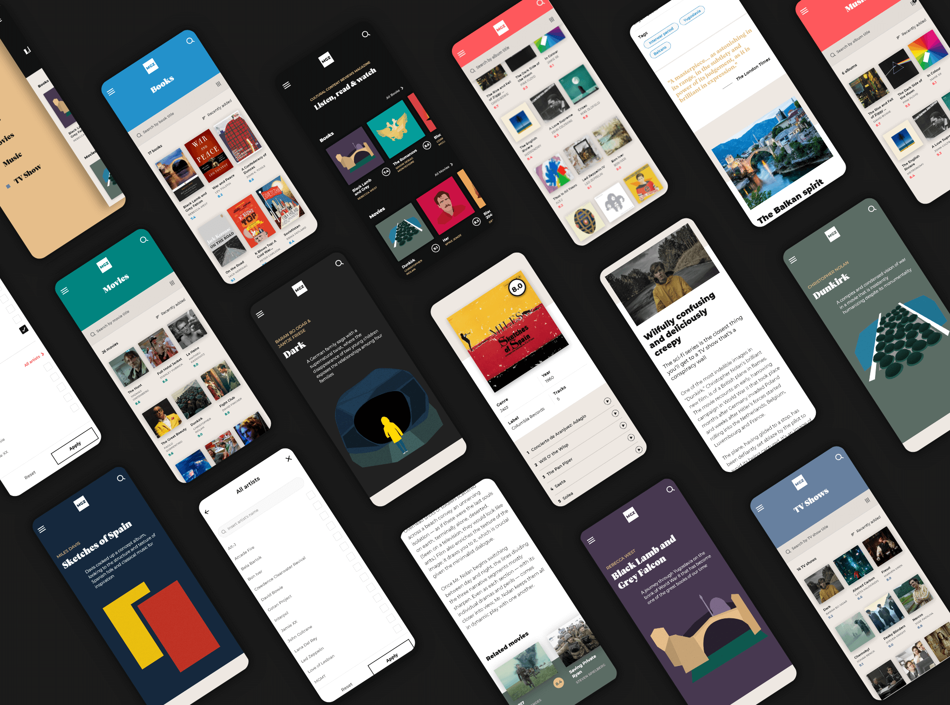 Website mobile version creativity
